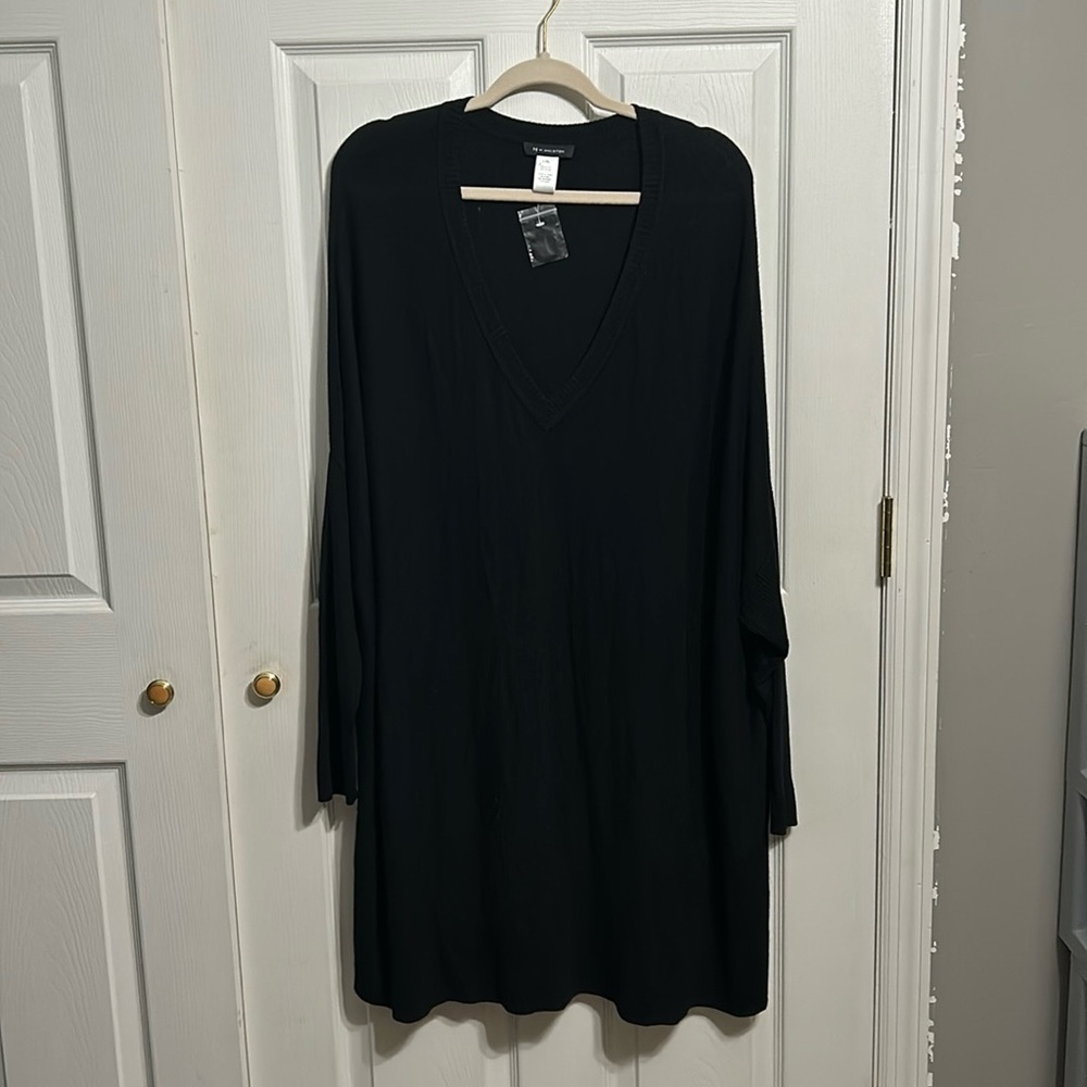 H by Halston sweater dress. Long sleeve. Baggy. Size L/XL